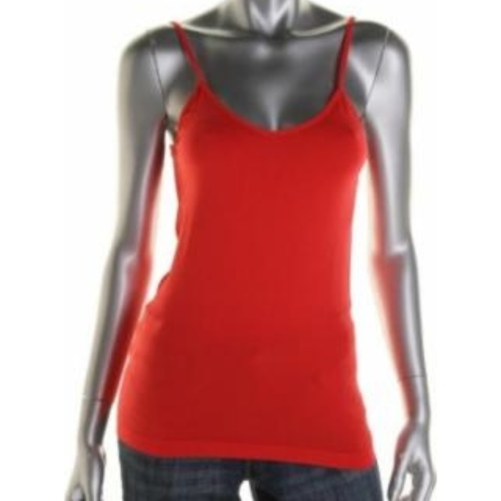 Planet Gold Red Wave Tank Top